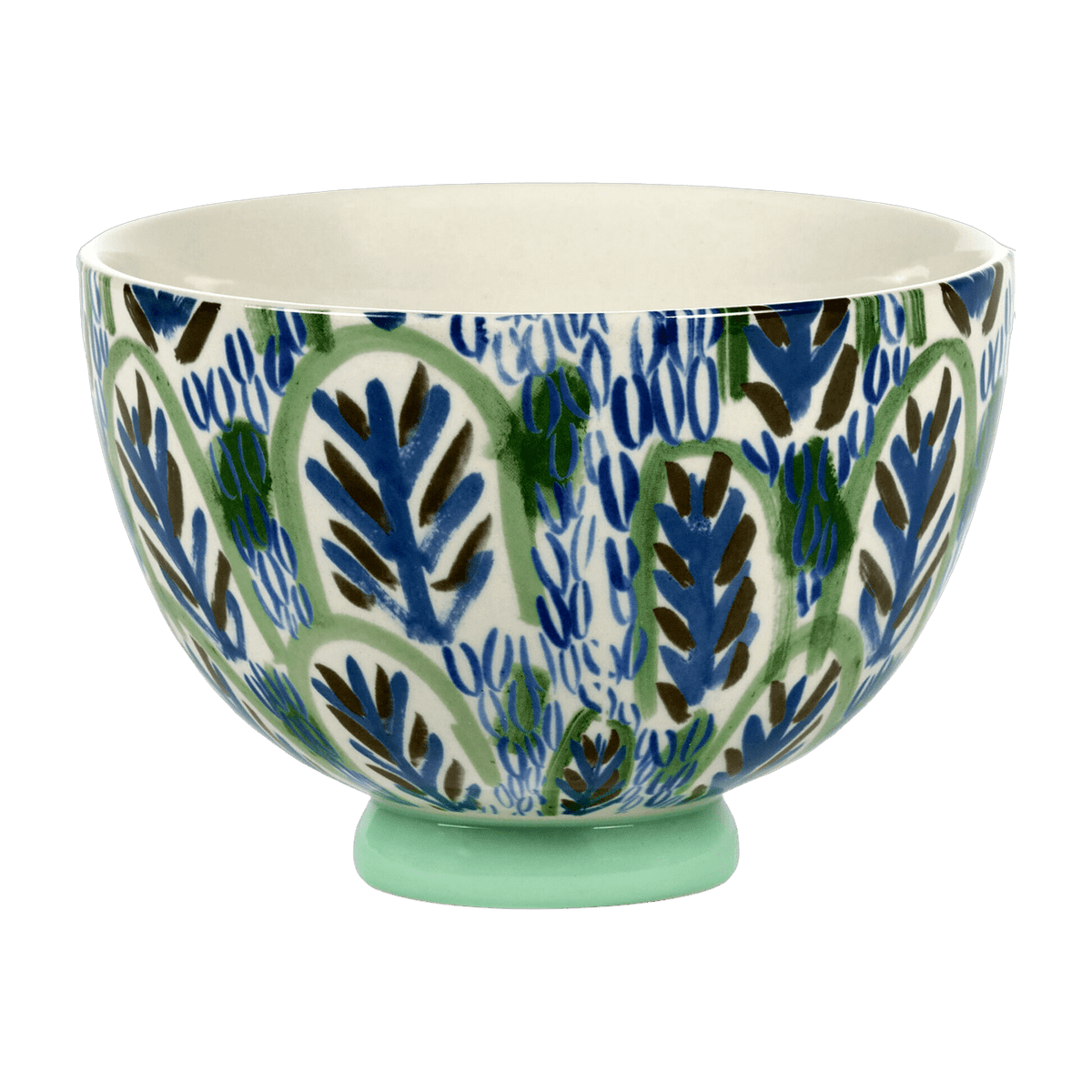 Green stoneware bowl 16cm Kimono - Serax - The Cool Republic
