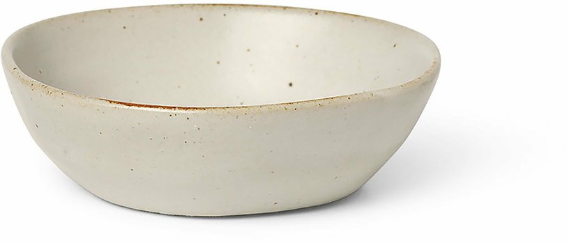 Bol en porcelaine blanc cassé S Flow - Ferm Living - The Cool Republic