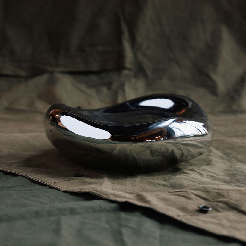 Bol en verre Gleam Chrome - HKLIVING - The Cool Republic