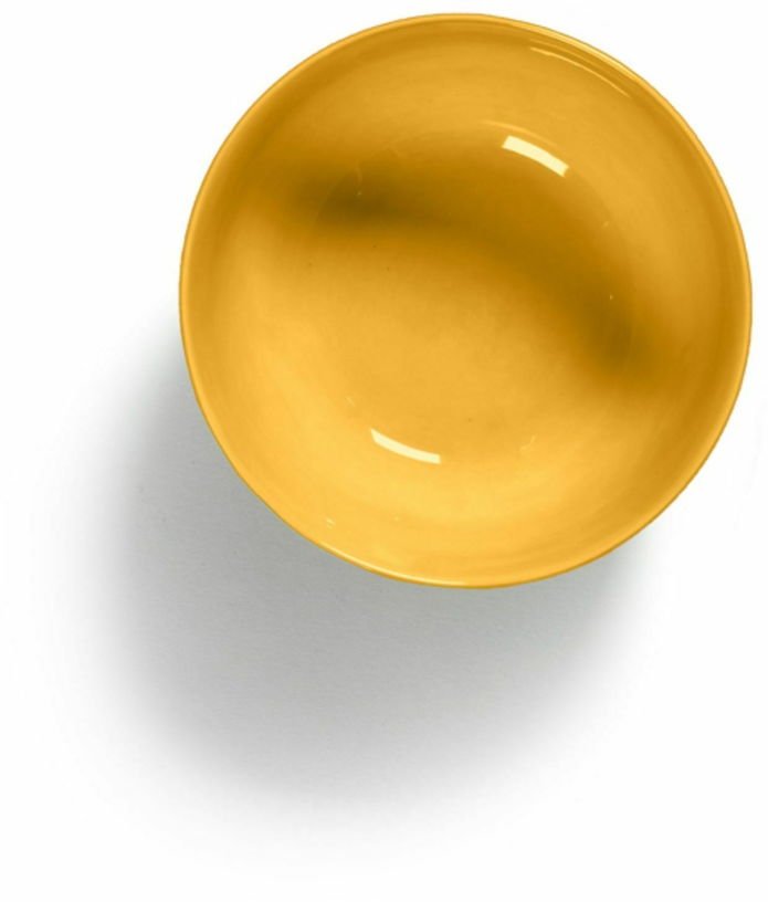 Bol jaune 15 cm Stripes Feast - Serax - The Cool Republic