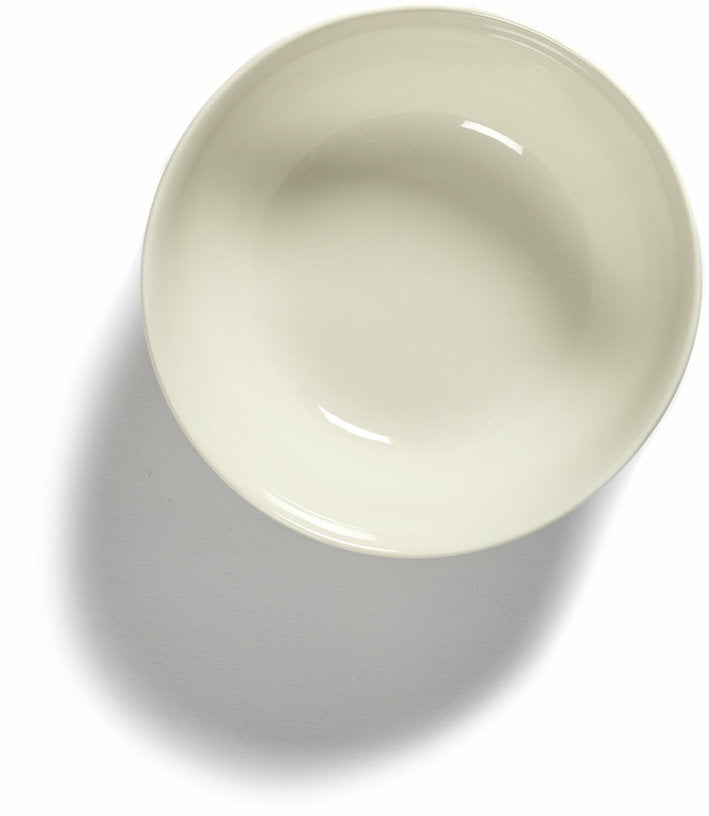 Bol L blanc avec motif bleu Feast - Serax - The Cool Republic