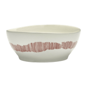 Bol L blanc avec motif rouge Feast - Serax - The Cool Republic