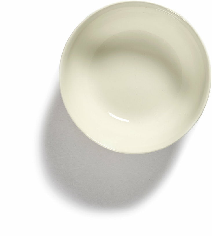 Bol L blanc avec motif rouge Feast - Serax - The Cool Republic