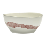 Bol S blanc avec motif rouge Feast - Serax - The Cool Republic