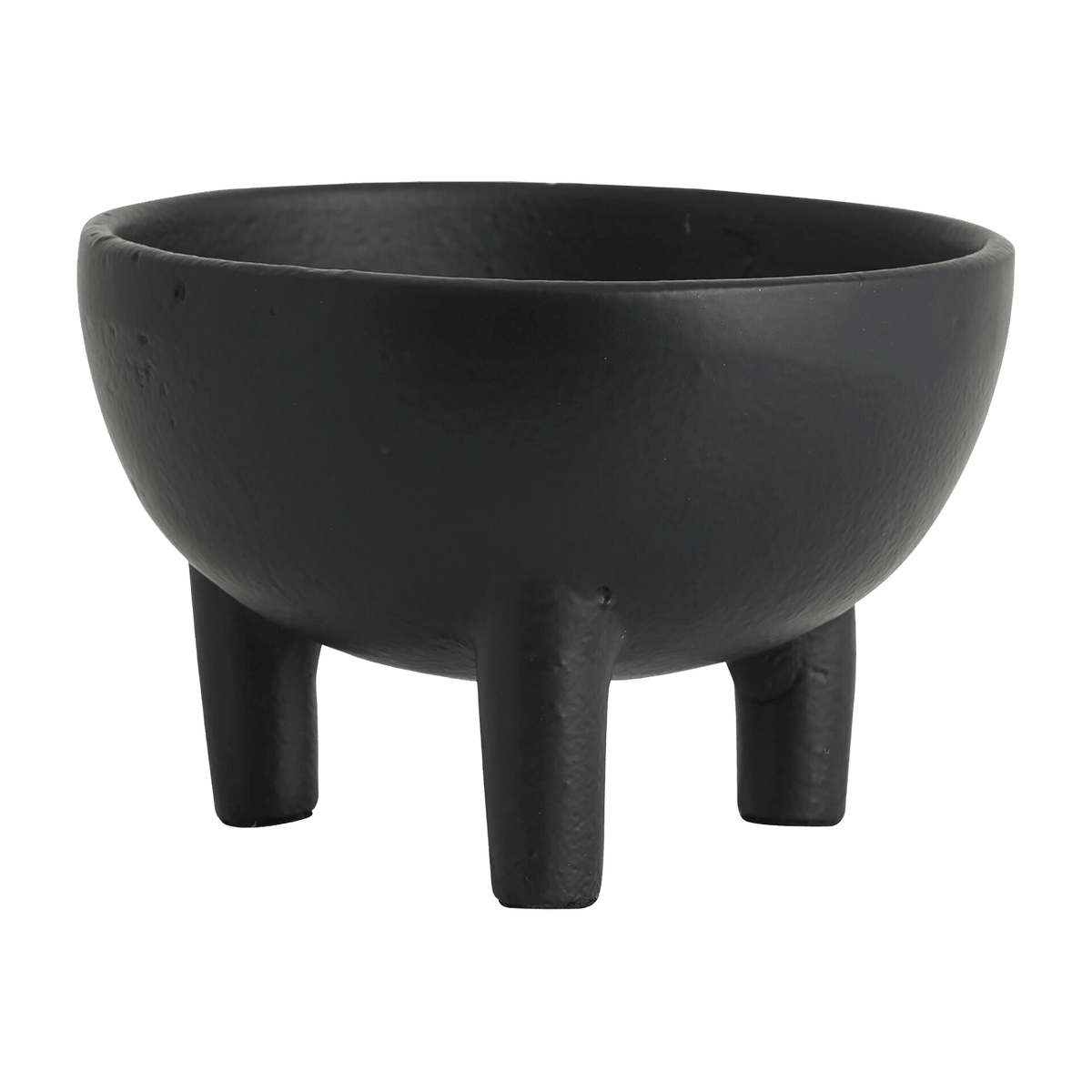 Lamu black three feet bowl 13 cm - Nordal - The Cool Republic
