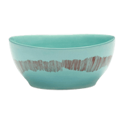 Bol turquoise 15 cm Stripes Feast - Serax - The Cool Republic