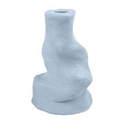 candle holder liquid candle h 10 cm sky blue - Mette Ditmer - The Cool Republic