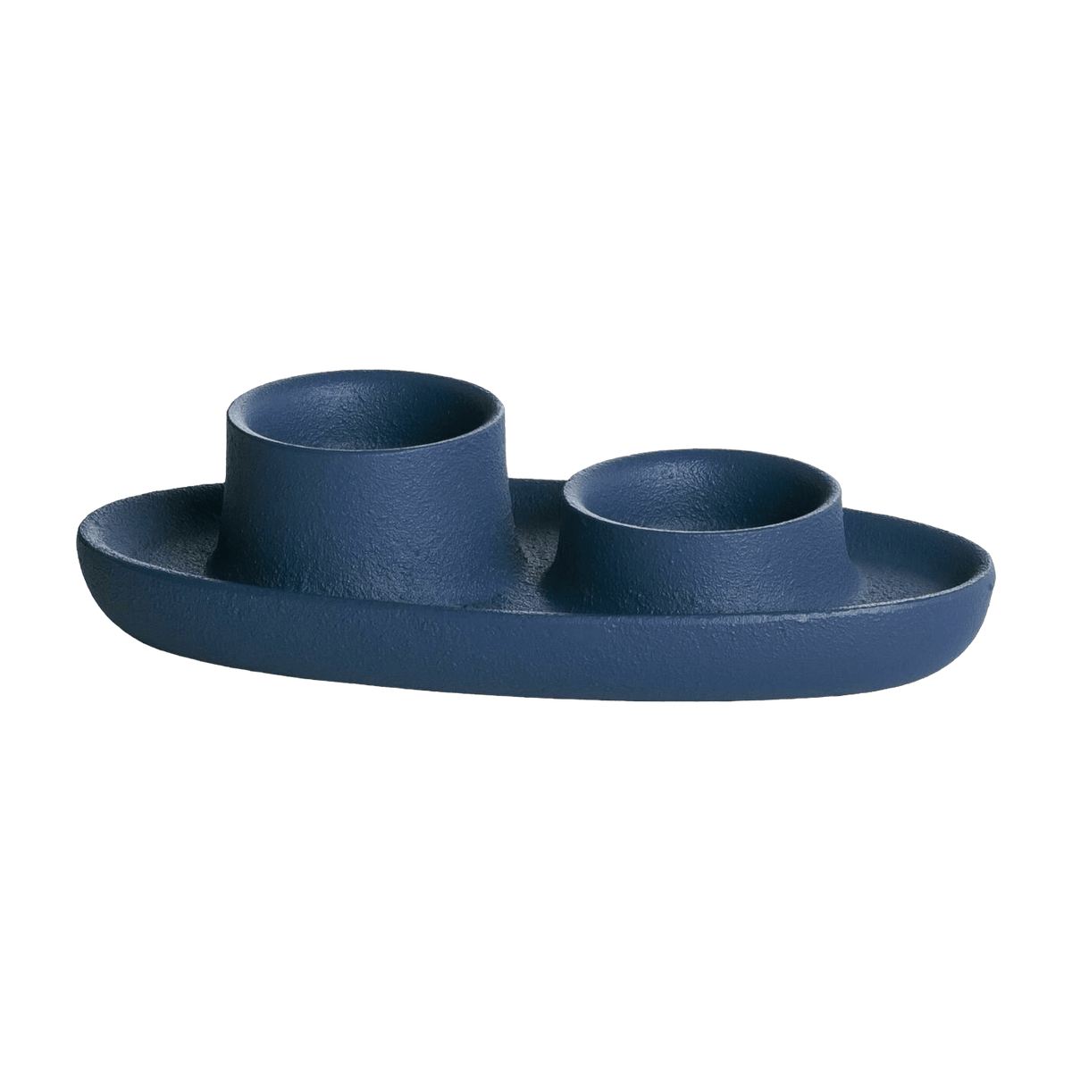 Bougeoir double bleu marine Aye Aye! - Emko - The Cool Republic