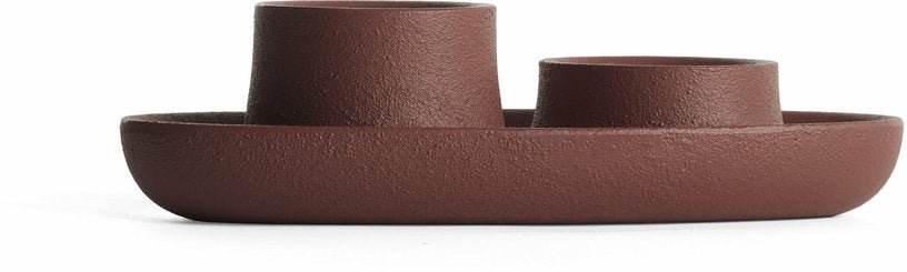 Bougeoir double Bordeaux Aye Aye! - Emko - The Cool Republic