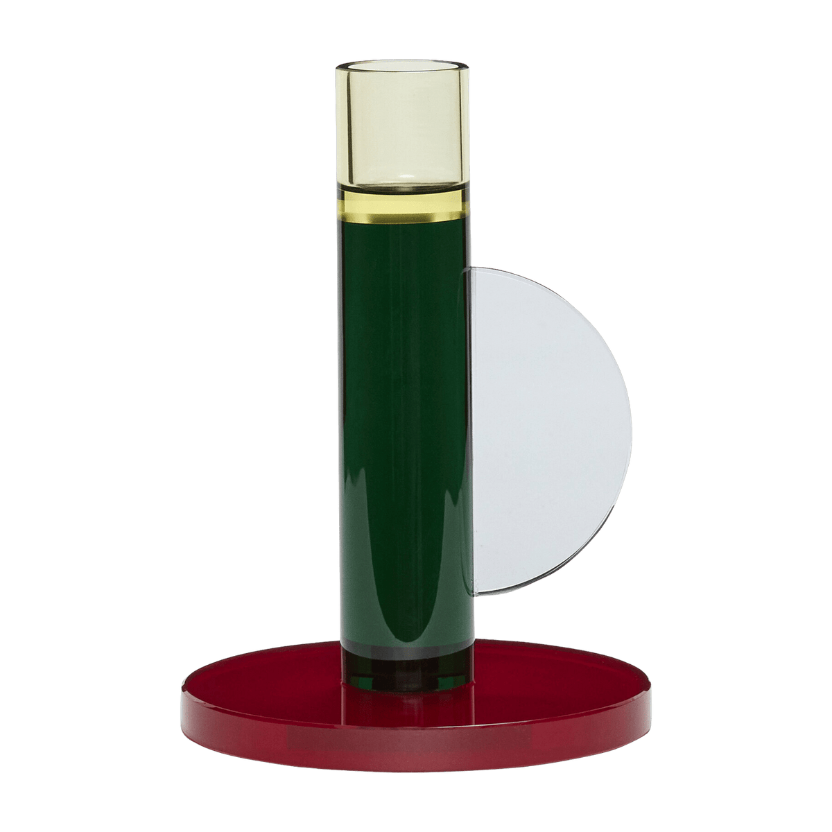 Astro Candlestick Green - Hübsch - The Cool Republic