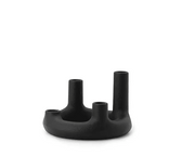 Bougeoir en fonte noire 17,7x11,8cm - Normann Copenhagen - The Cool Republic