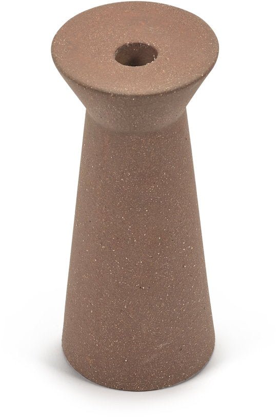 Bougeoir en grès rouge brique 21,5cm Marie - Ann - Serax - The Cool Republic