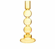 Bougeoir en verre jaune - Sass & Belle - The Cool Republic