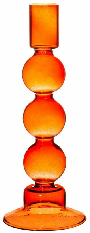 Bougeoir en verre rouge - Sass & Belle - The Cool Republic