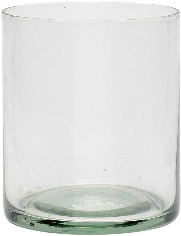 Bougeoir en verre vert Tealight - Hübsch - The Cool Republic