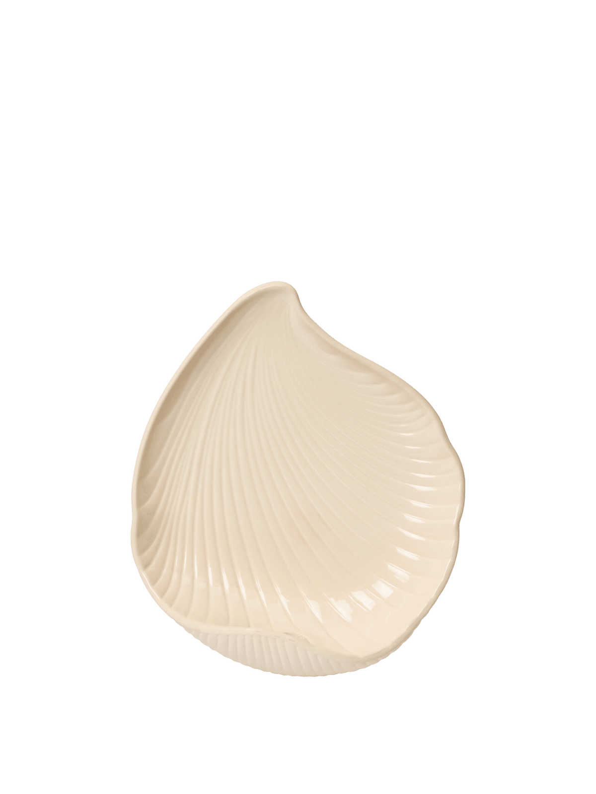 Bougeoir mural en grès blanc Shell - Ferm Living - The Cool Republic