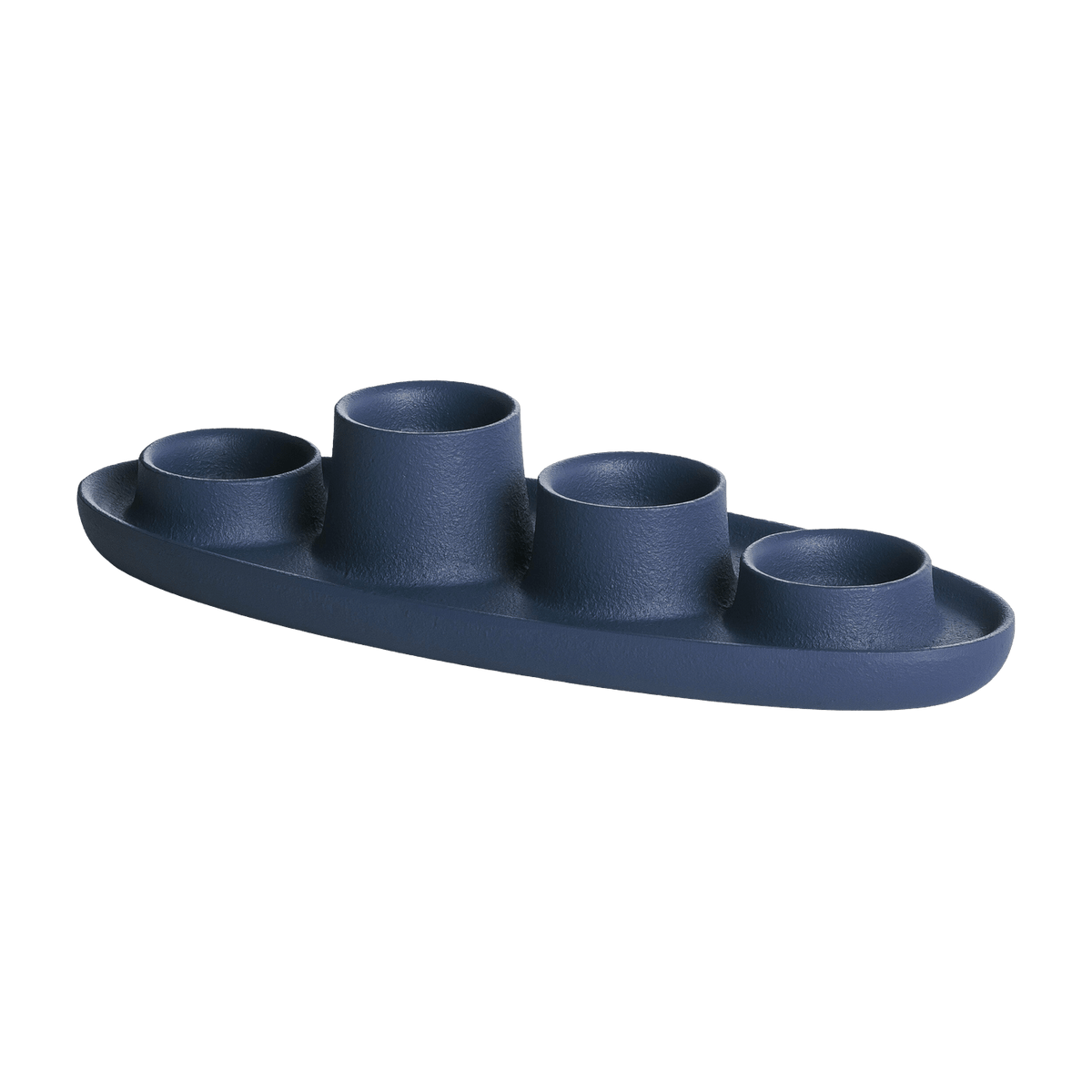 Bougeoir quadruple bleu marine Aye Aye! - Emko - The Cool Republic