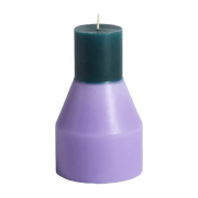 Bougie colorée Pillar - HAY - The Cool Republic