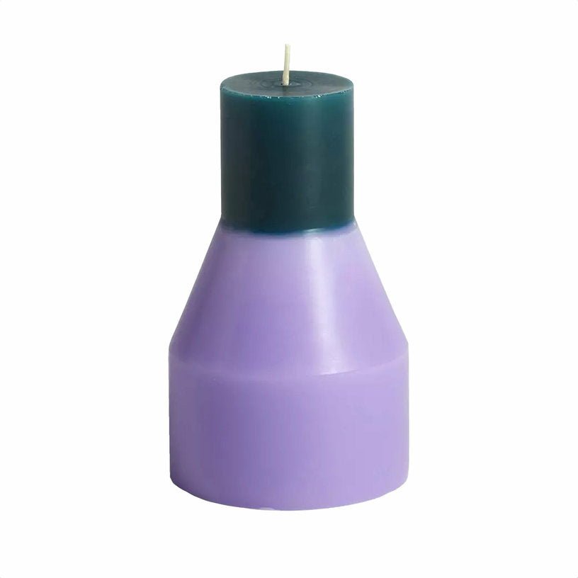 Bougie colorée Pillar - HAY - The Cool Republic