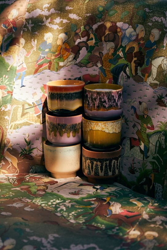 Bougie parfumée en céramique 12,5cm Kyoto - HKLIVING - The Cool Republic