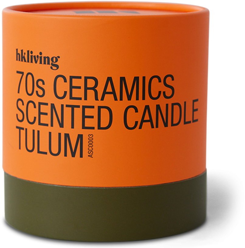 Bougie parfumée en céramique 12,5cm Tulum - HKLIVING - The Cool Republic