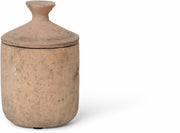 Bougie parfumée en terre cuite Sienne claire 8 x 13 cm Ura - Ferm Living - The Cool Republic