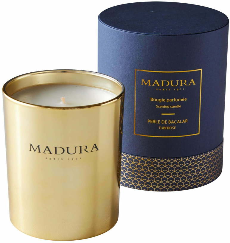 Bougie Parfumée Perle De Bacalar Doré - Madura - The Cool Republic