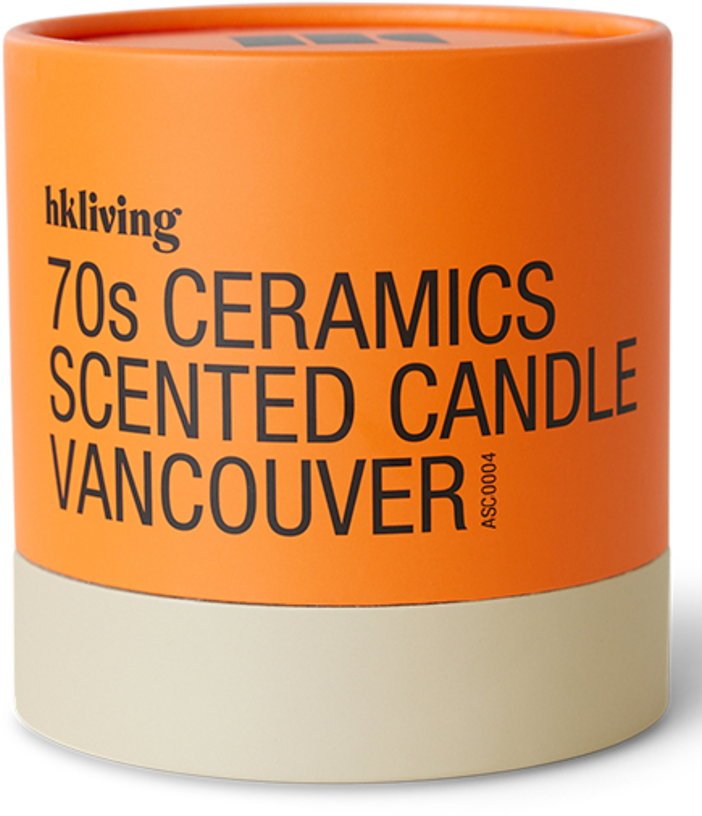 Bougie parfumée pot en céramique 12,5cm Vancouver - HKLIVING - The Cool Republic