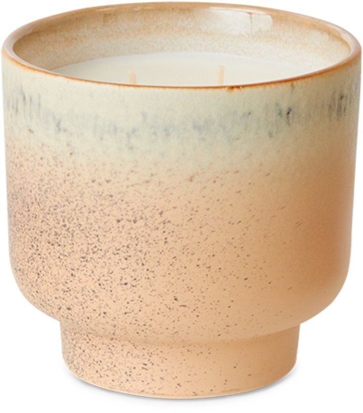 Bougie parfumée pot en céramique 12,5cm Vancouver - HKLIVING - The Cool Republic
