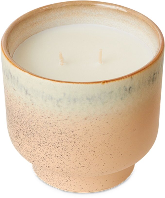 Bougie parfumée pot en céramique 12,5cm Vancouver - HKLIVING - The Cool Republic