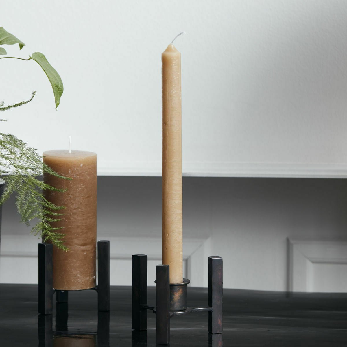 Dinner Candle Rustic Wax Camel - House Doctor - The Cool Republic