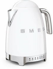 Bouilloire avec réglage de température blanche 1,7 L Années 50 - Smeg - The Cool Republic