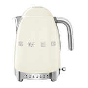 Bouilloire avec réglage de température crème 1,7 L Années 50 - Smeg - The Cool Republic