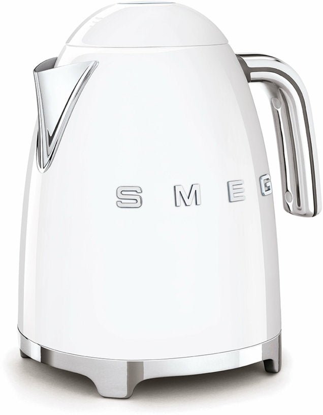 Bouilloire électrique blanche 1,7 L Années 50 - Smeg - The Cool Republic