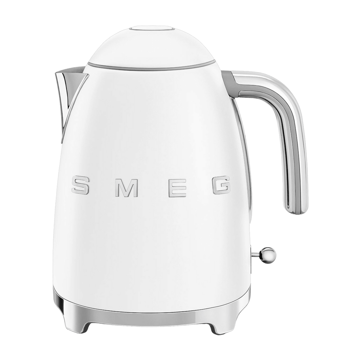 Bouilloire électrique blanche mat 1,7 L Années 50 - Smeg - The Cool Republic