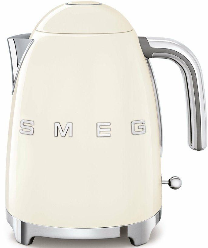 Bouilloire électrique crème 1,7 L Années 50 - Smeg - The Cool Republic