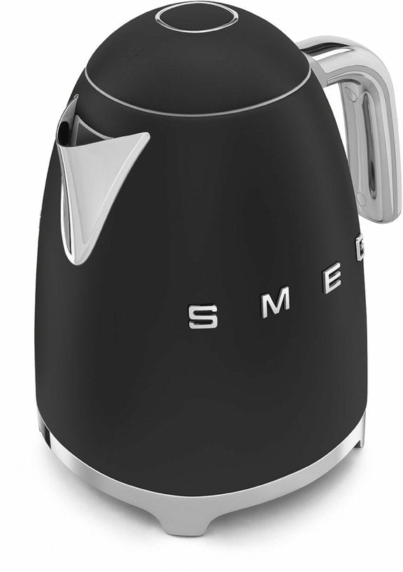 Bouilloire électrique noire mat 1,7 L Années 50 - Smeg - The Cool Republic