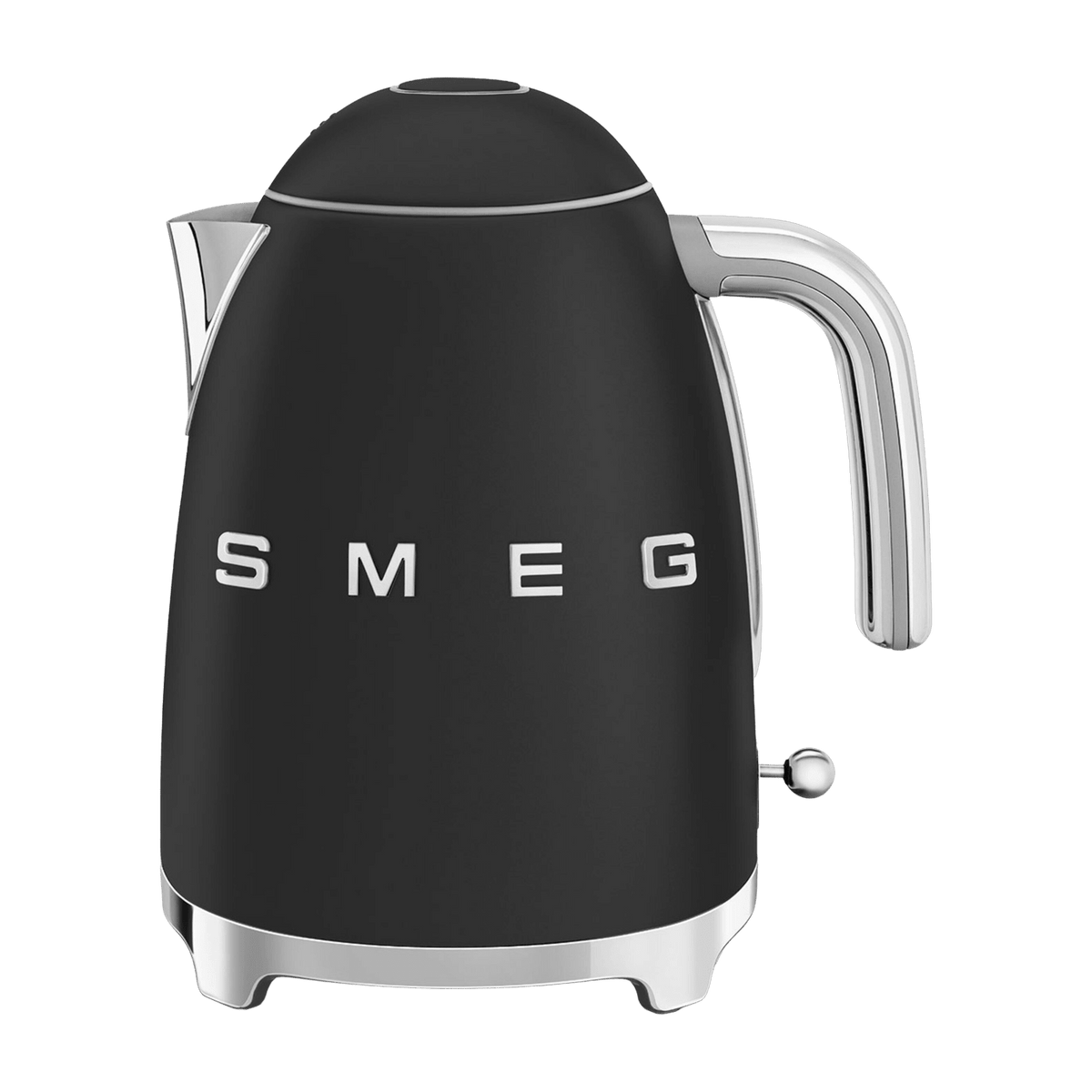 Bouilloire électrique noire mat 1,7 L Années 50 - Smeg - The Cool Republic