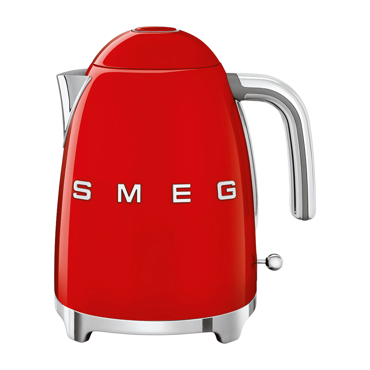 Bouilloire électrique rouge 1,7 L Années 50 - Smeg - The Cool Republic