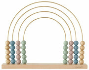 Boulier arc - en - ciel en bois de frêne Abacus - OYOY - The Cool Republic