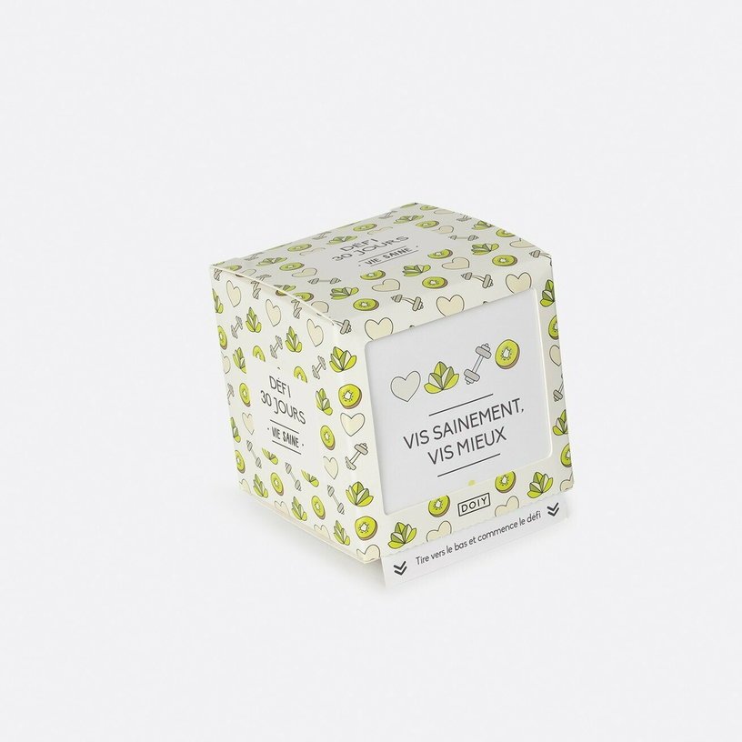 Box défi 30 jours Healthy Lifestyle - Doiy - The Cool Republic