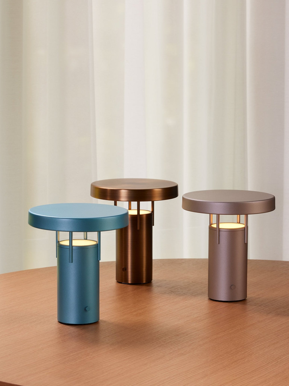 Bringme Lampe portative mini laiton bruni - Hübsch - The Cool Republic