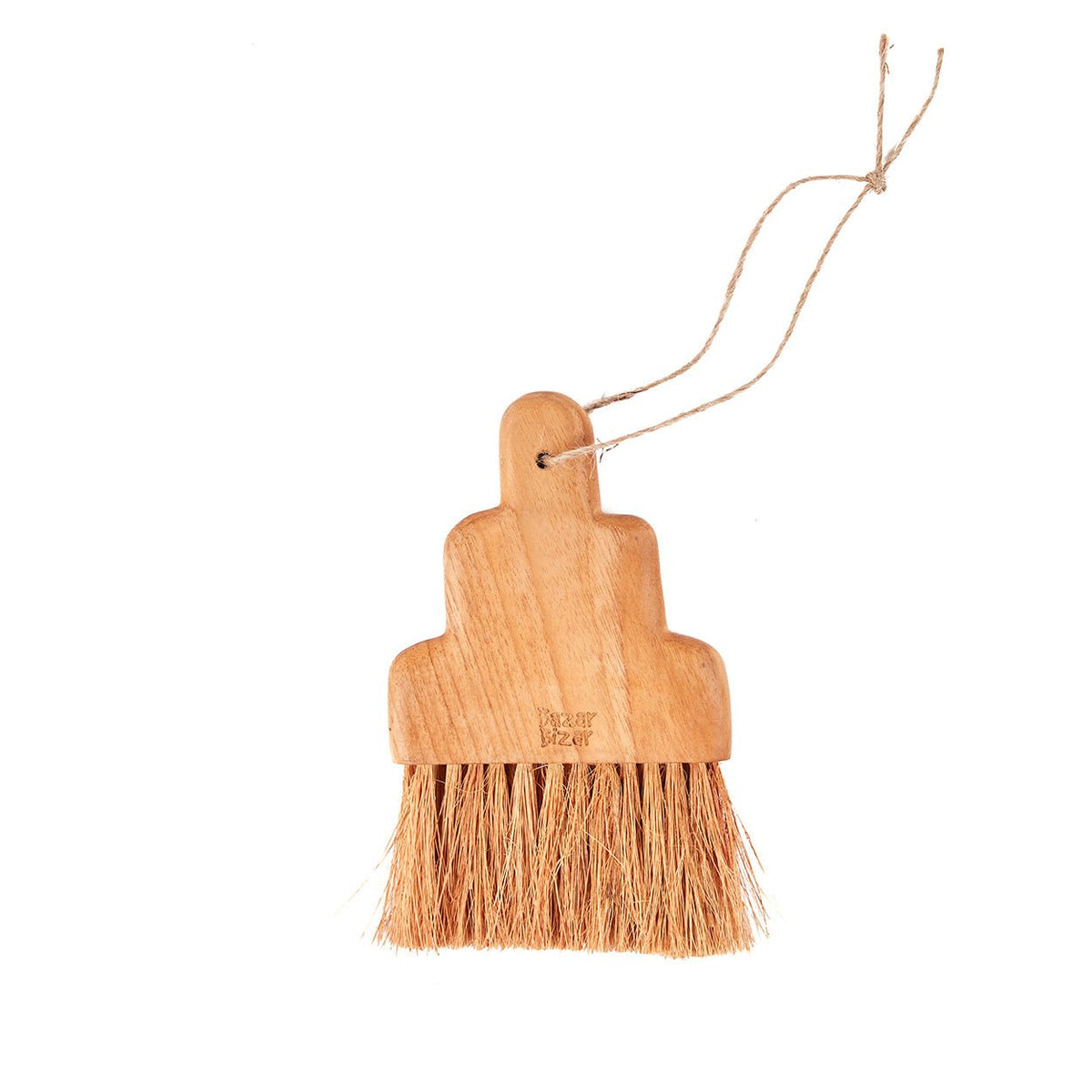 Brosse à main en teck naturel 2cm Osta - Bazar Bizar - The Cool Republic