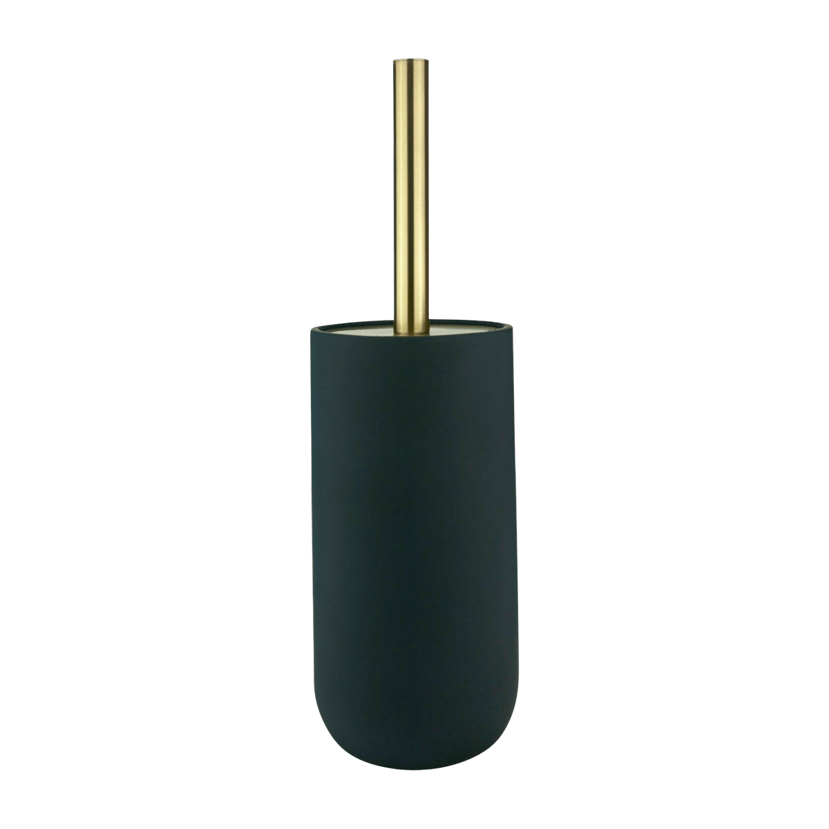 Brosse de toilette en céramique gris anthracite Lotus - Mette Ditmer - The Cool Republic