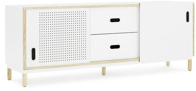 Buffet à tiroirs blanc Sideboard blanc - Normann Copenhagen - The Cool Republic
