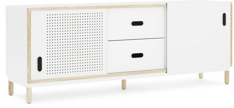 Buffet à tiroirs blanc Sideboard blanc - Normann Copenhagen - The Cool Republic