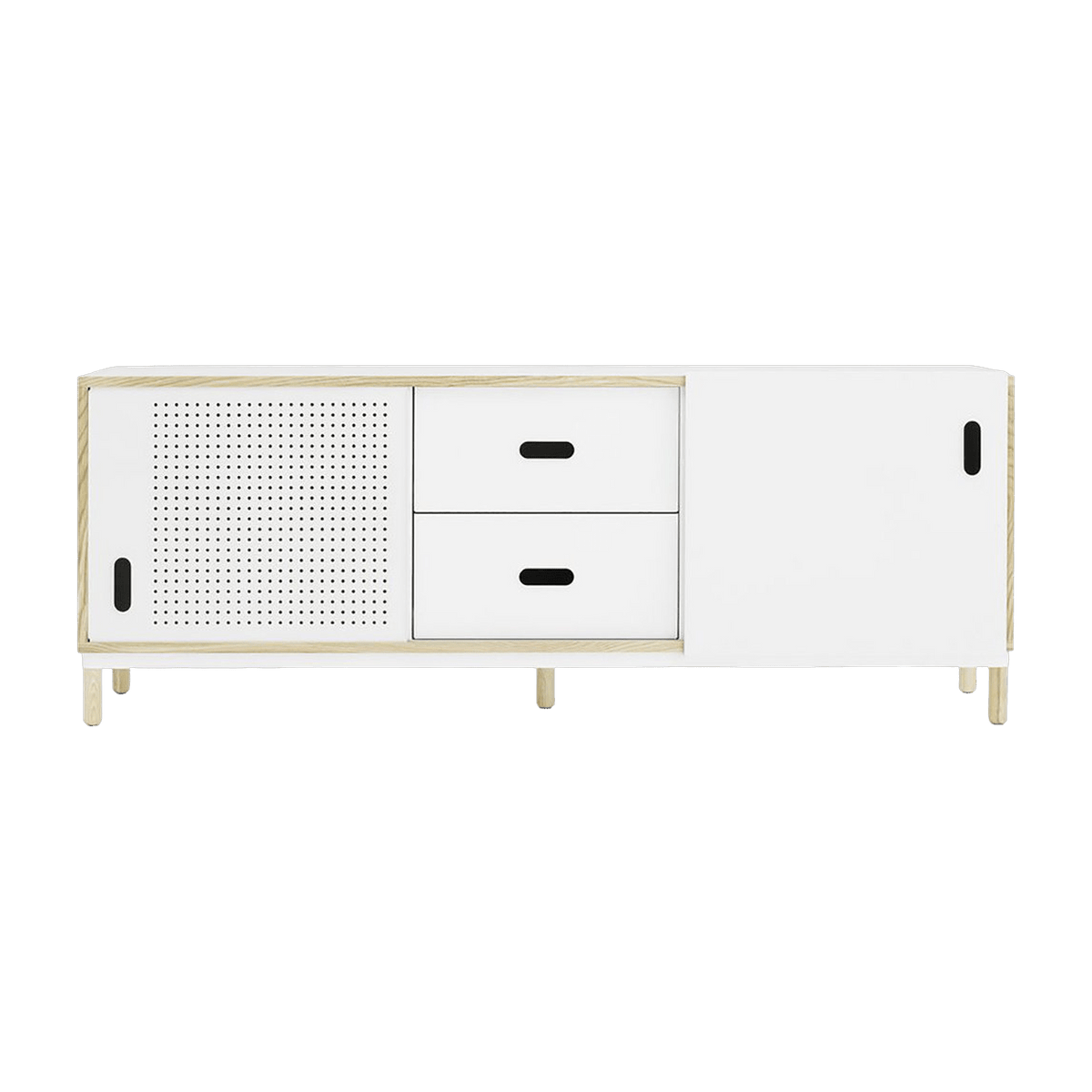 Buffet à tiroirs blanc Sideboard blanc - Normann Copenhagen - The Cool Republic