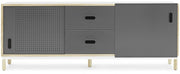 Buffet à tiroirs gris Sideboard Grey - Normann Copenhagen - The Cool Republic