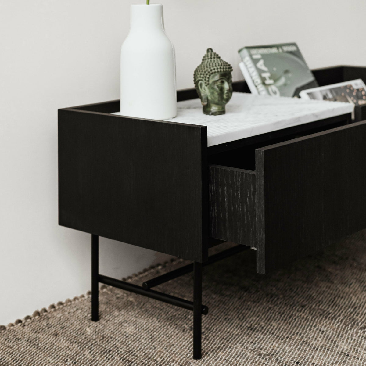 Forst graphite oak low sideboard - Un’common - The Cool Republic