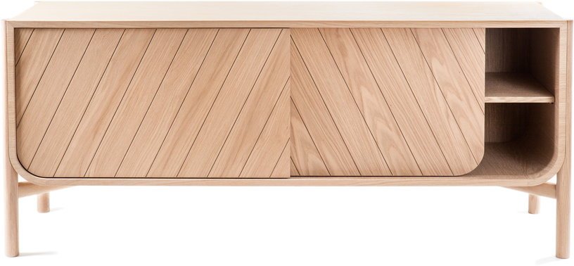 Buffet bas en chêne naturel 155 cm Marius - Hartô - The Cool Republic
